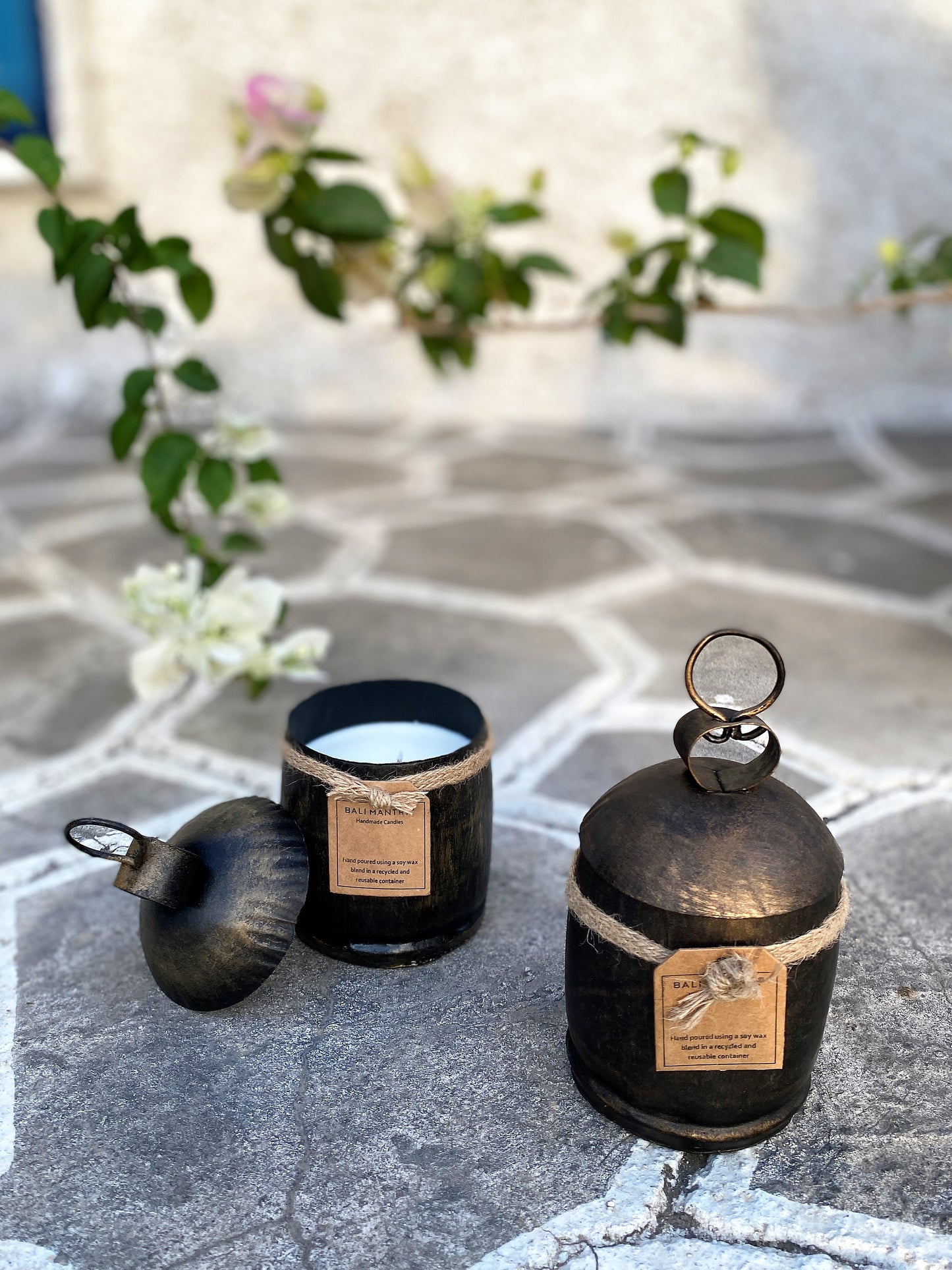 The "Bell" Candle - Gold I Soy Wax Candle