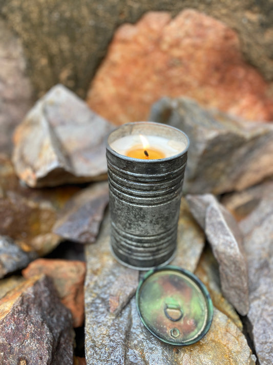 Barrel Tin Candle - Large I Soy Wax Candle