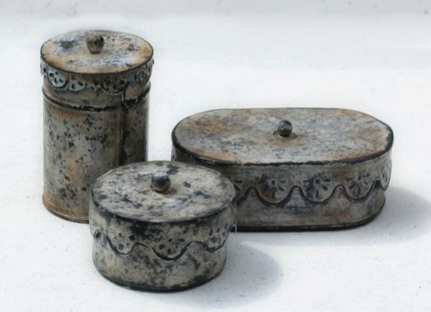 Victorian Candle White - Round I Soy Wax Candle